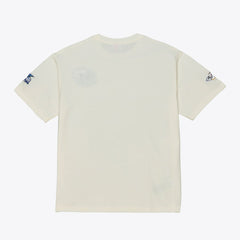 Dallas Mavericks Hardwood Classics Chainstitch Premium T-Shirt Cream - NBA