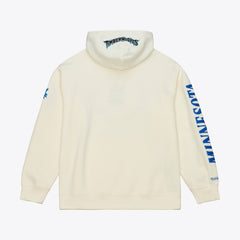 Minnesota Timberwolves Hardwood Classics Chainstitch Premium Fleece Hoodie Cream - NBA