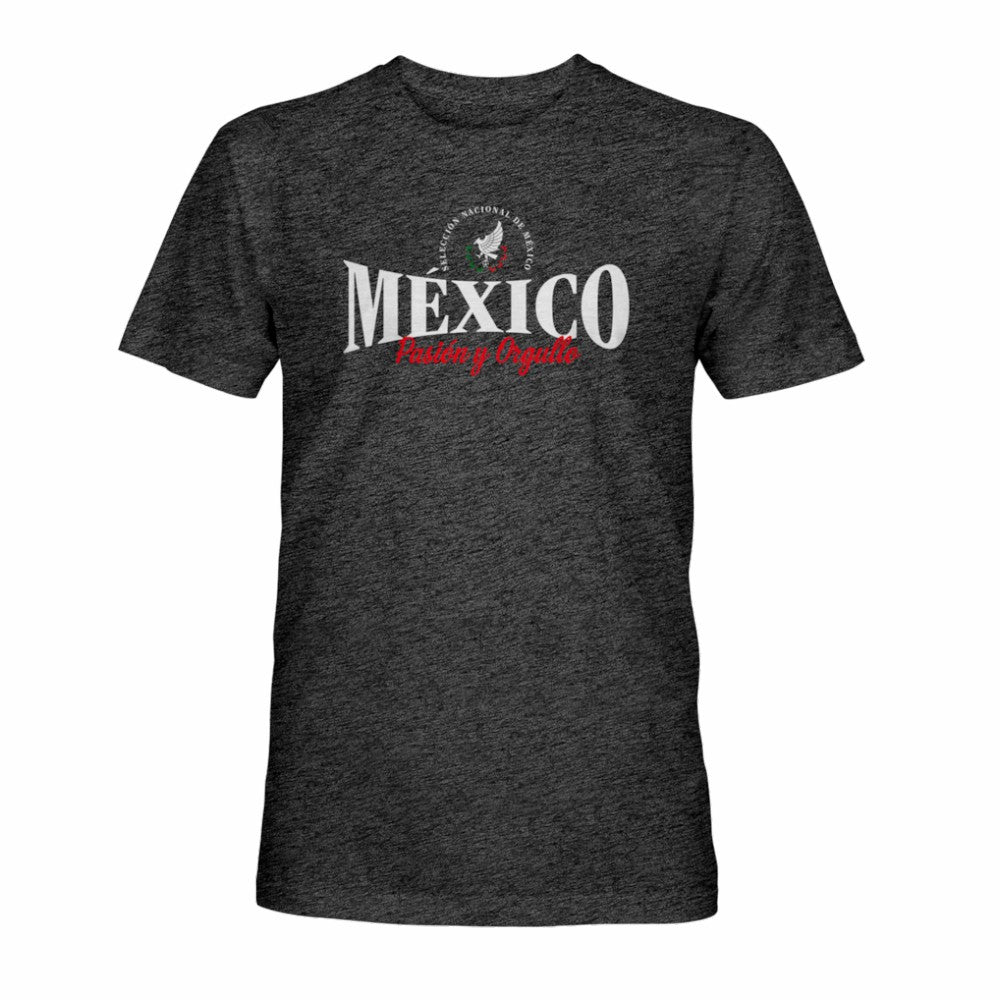 Mexico National Team 1863FC Athletic Wordmark Vintage Tri-Blend T-Shirt Black - FIFA World CUP