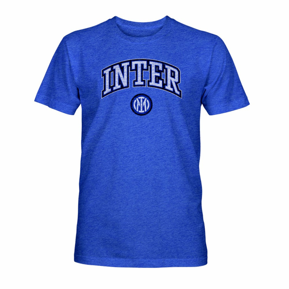 Inter Milan 1863FC Athletic Wordmark Vintage Tri-Blend T-Shirt Blue - FIFA World CUP