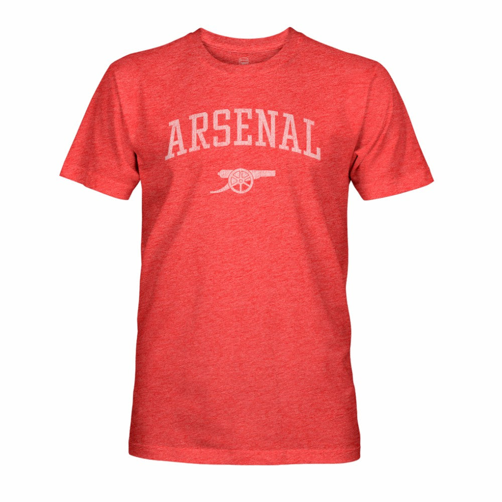 Arsenal 1863FC Athletic Wordmark Vintage Tri-Blend T-Shirt Red - FIFA World CUP