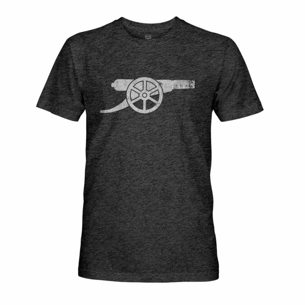 Arsenal 1863FC Mono Badge Vintage Tri-Blend T-Shirt Black - FIFA World CUP