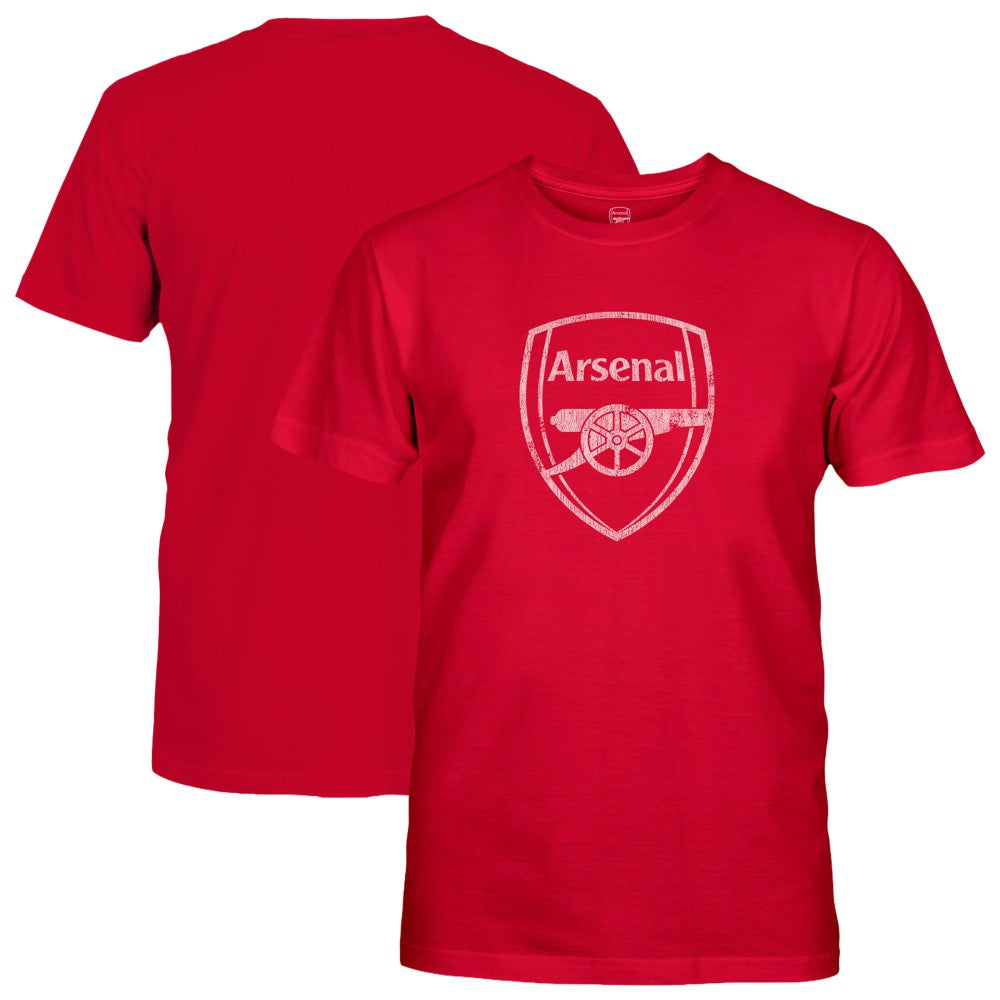 Arsenal 1863FC Youth Mono Badge T-Shirt Red - FIFA World CUP