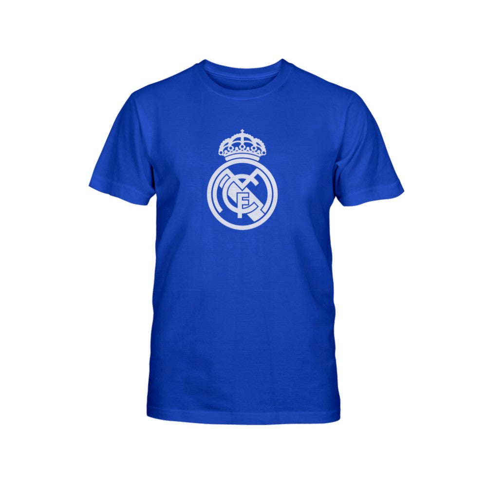Real Madrid 1863FC Youth Mono Badge T-Shirt Blue - FIFA World CUP