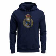 Real Madrid 1863FC Color Badge Fleece Hoodie Navy - FIFA World CUP
