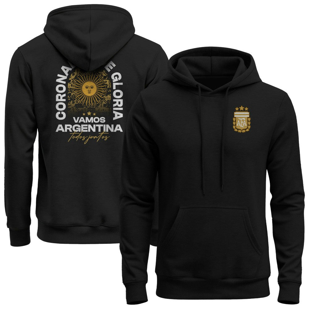 Argentina National Team 1863FC True Glory Fleece Hoodie Black - FIFA World CUP