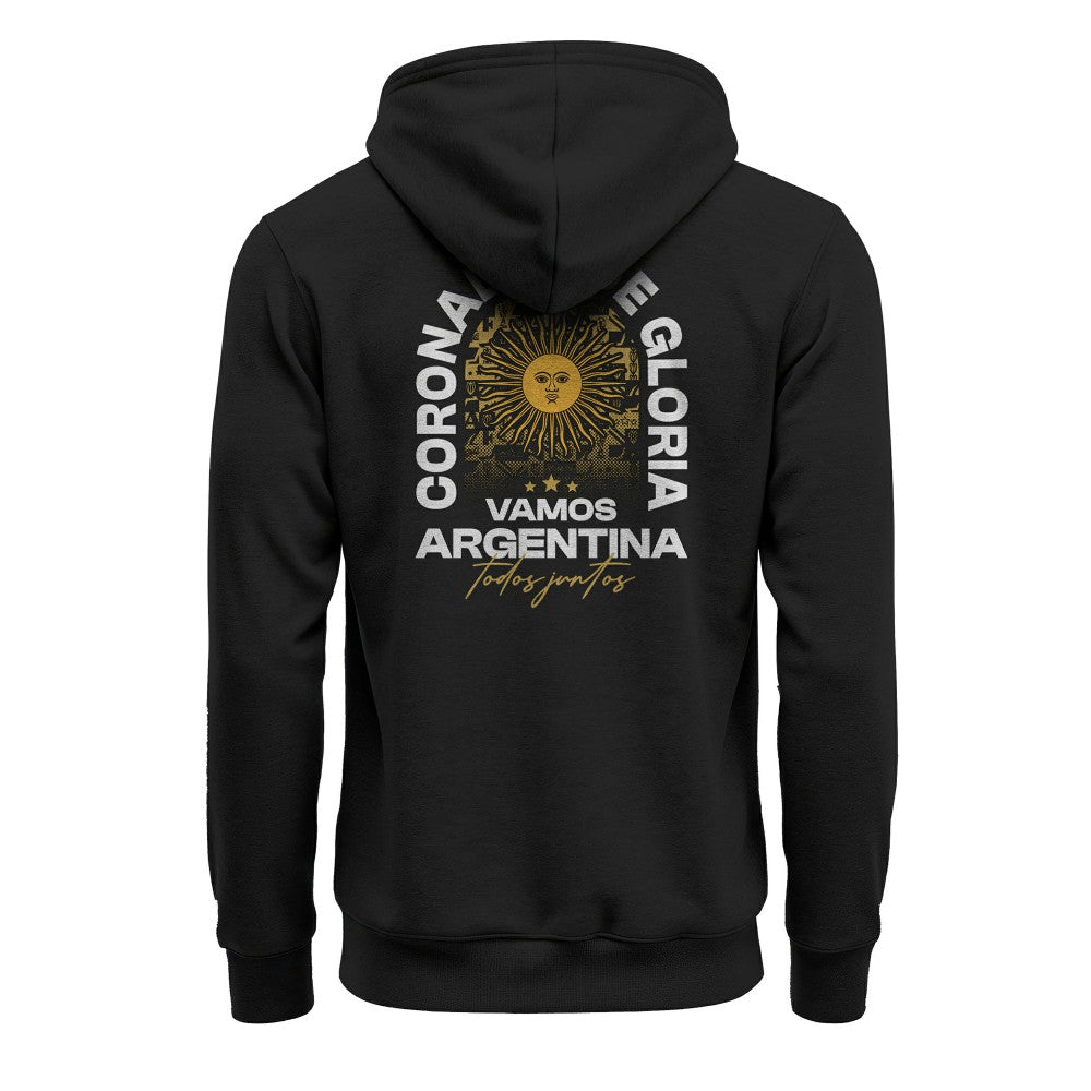 Argentina National Team 1863FC True Glory Fleece Hoodie Black - FIFA World CUP