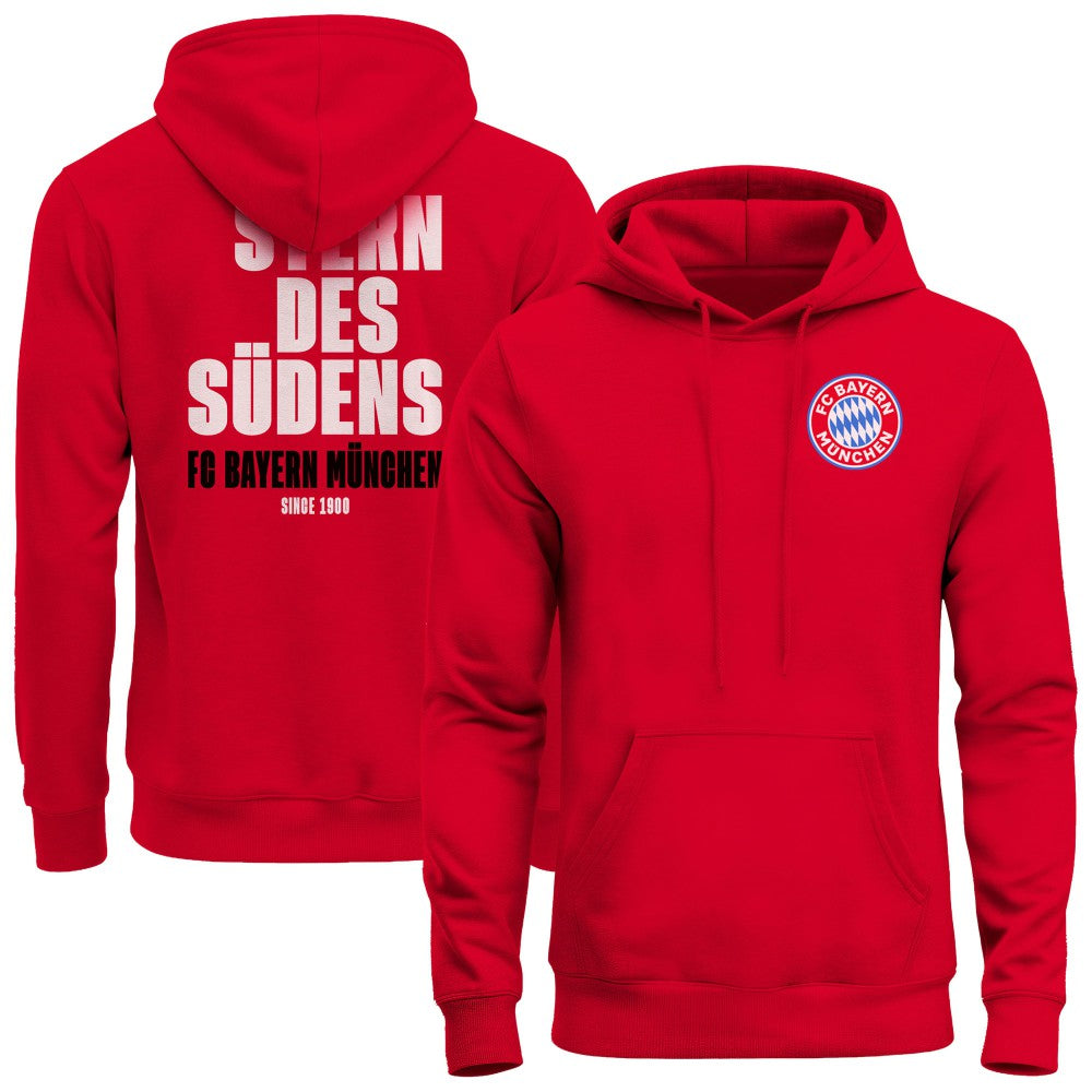 Bayern Munich 1863FC True Glory Fleece Hoodie Red - FIFA World CUP