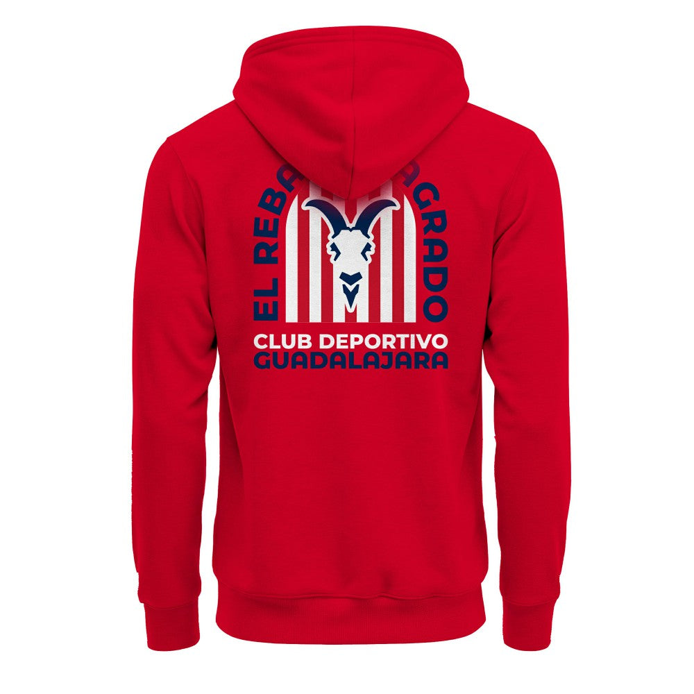 Chivas 1863FC True Glory Fleece Hoodie Red - FIFA World CUP