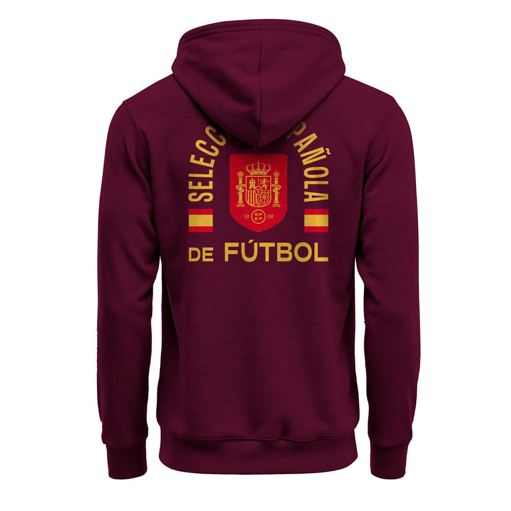 Spain National Team 1863FC True Glory Fleece Hoodie Maroon - FIFA World CUP