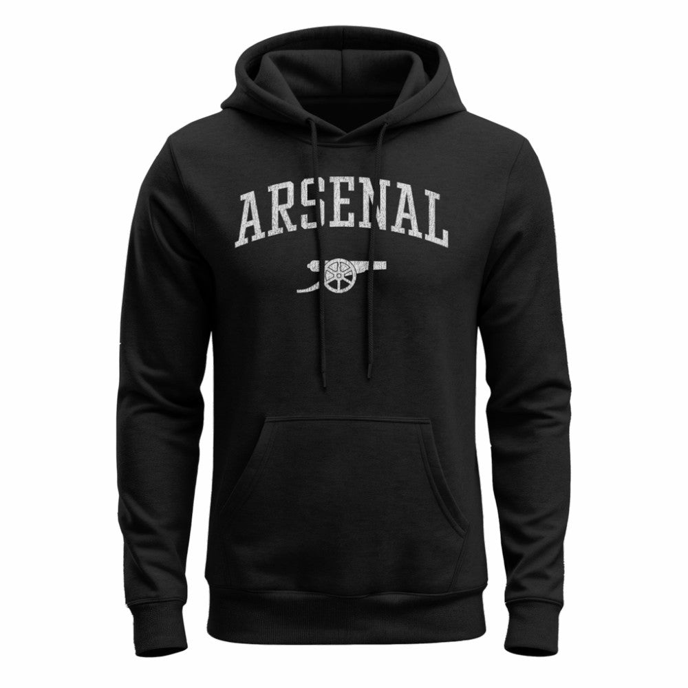Arsenal 1863FC Athletic Wordmark Fleece Hoodie Black - FIFA World CUP