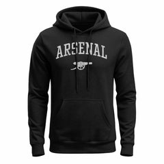 Arsenal 1863FC Athletic Wordmark Fleece Hoodie Black - FIFA World CUP