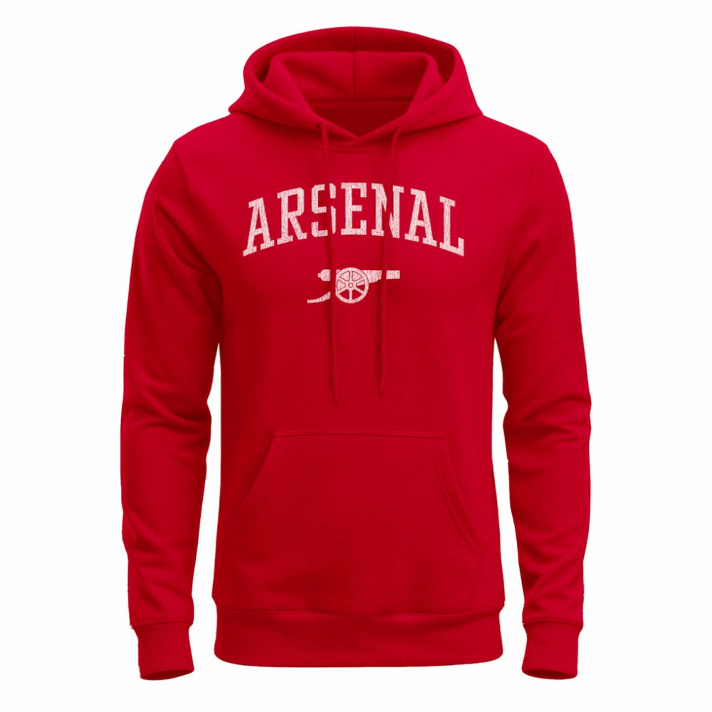 Arsenal 1863FC Athletic Wordmark Fleece Hoodie Red - FIFA World CUP