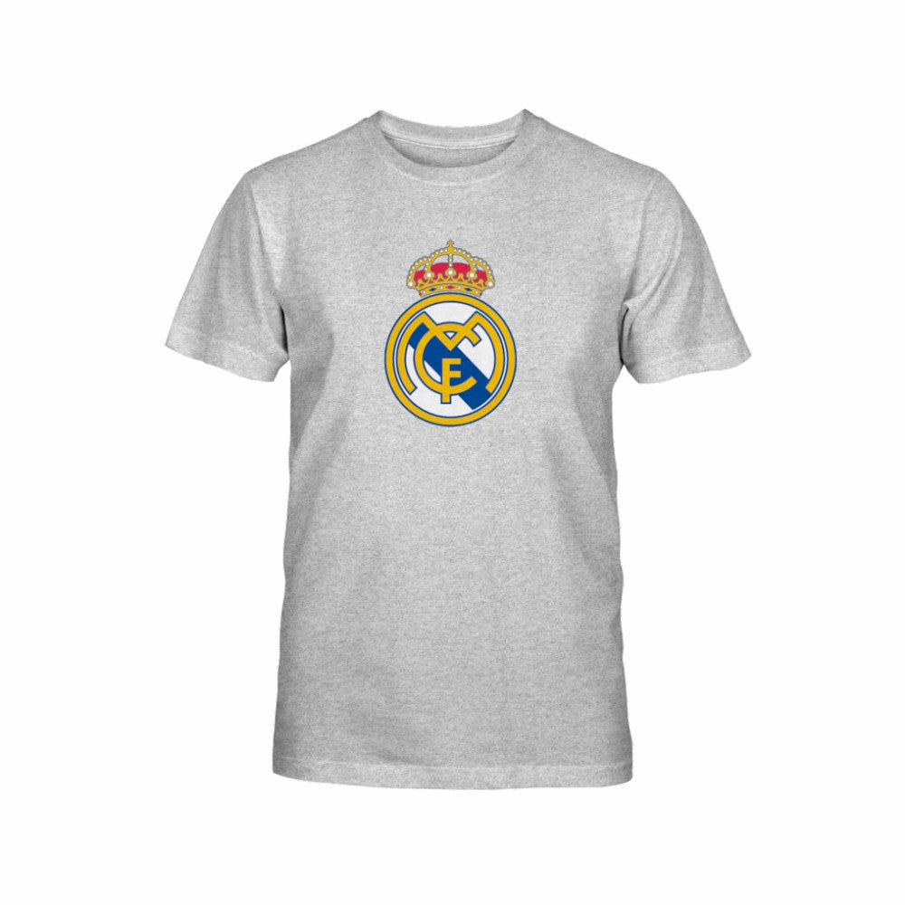 Real Madrid 1863FC Youth Color Badge T-Shirt Gray - FIFA World CUP