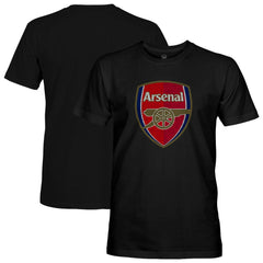 Arsenal 1863FC Color Badge T-Shirt Black - FIFA World CUP