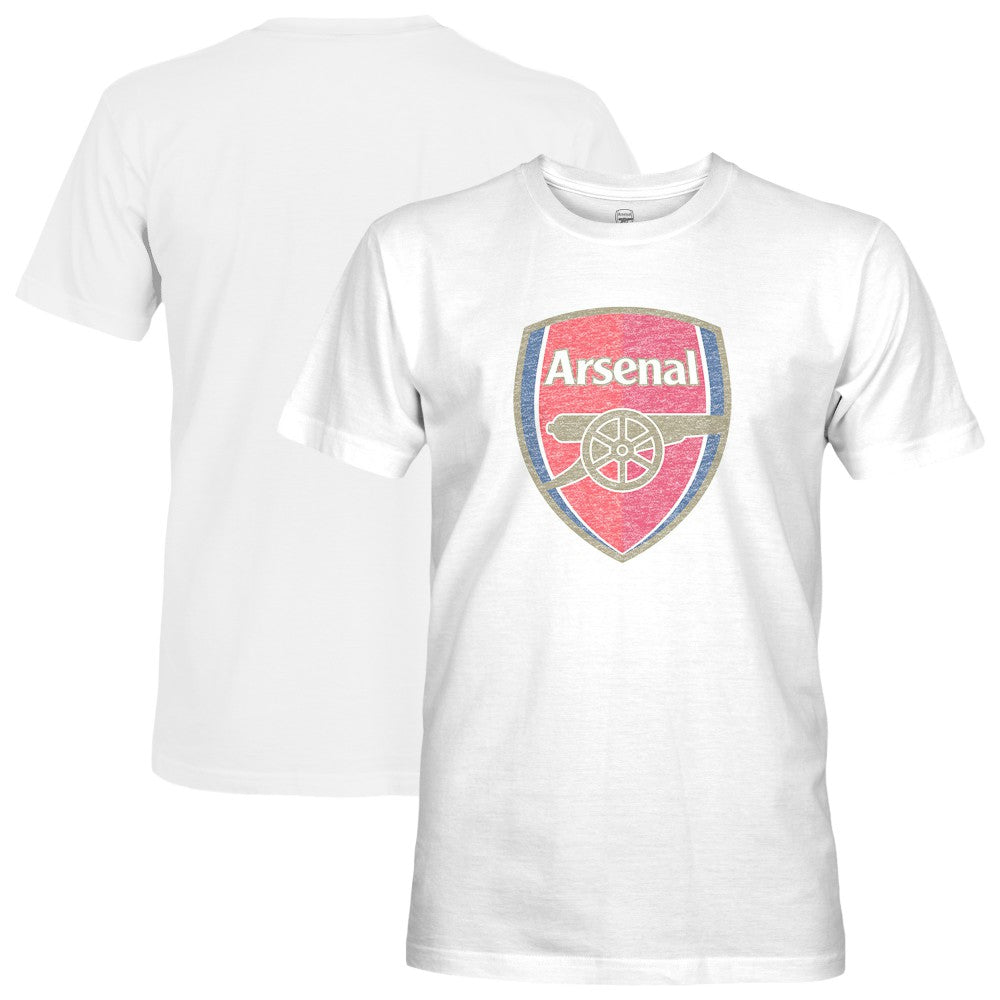 Arsenal 1863FC Color Badge T-Shirt White - FIFA World CUP