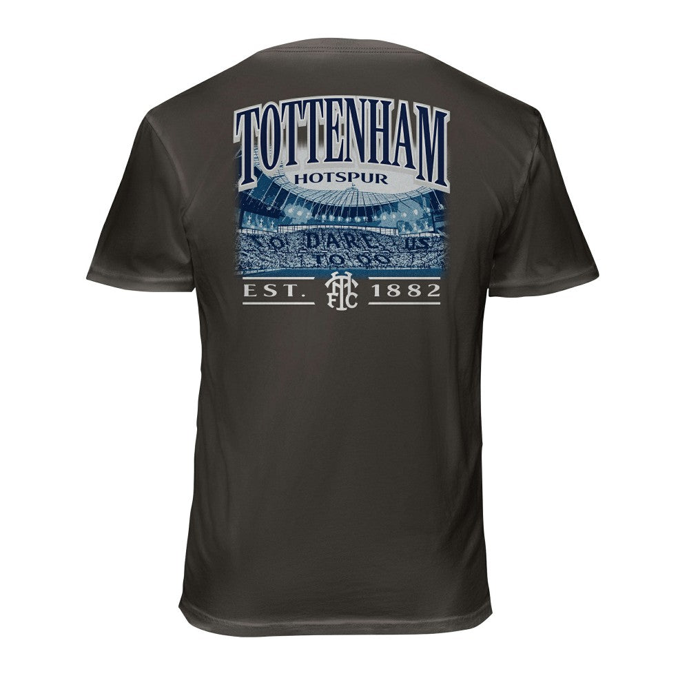 Tottenham Hotspur 1863FC Wordmark Cotton T-Shirt Gray - FIFA World CUP