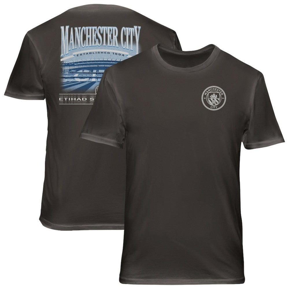 Manchester City 1863FC Wordmark Cotton T-Shirt Gray - FIFA World CUP