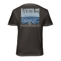 Manchester City 1863FC Wordmark Cotton T-Shirt Gray - FIFA World CUP