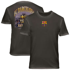 Barcelona 1863FC Wordmark Cotton T-Shirt Gray - FIFA World CUP