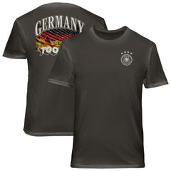 Germany National Team 1863FC Wordmark Cotton T-Shirt Gray - FIFA World CUP