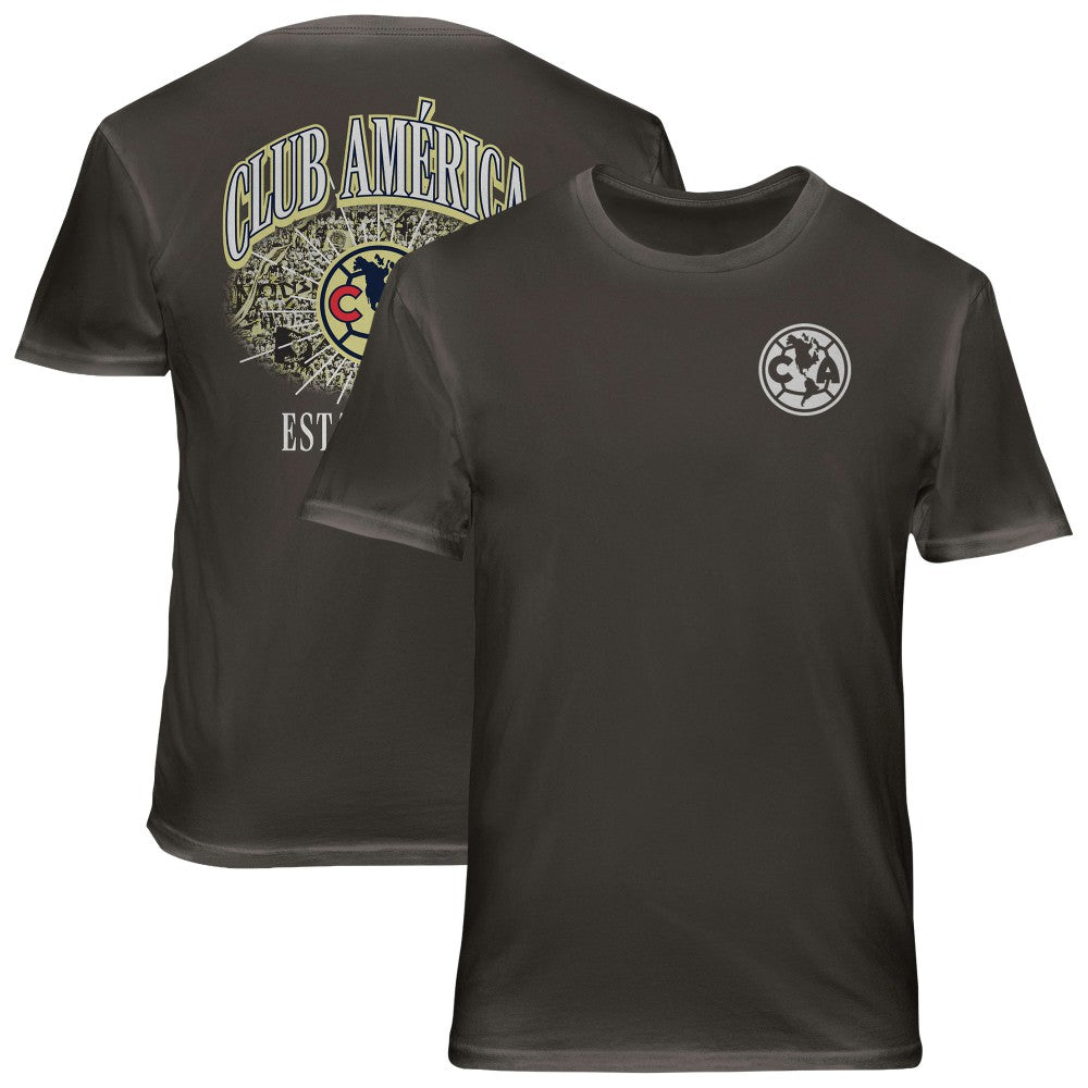 Club America 1863FC Wordmark Cotton T-Shirt Gray - FIFA World CUP