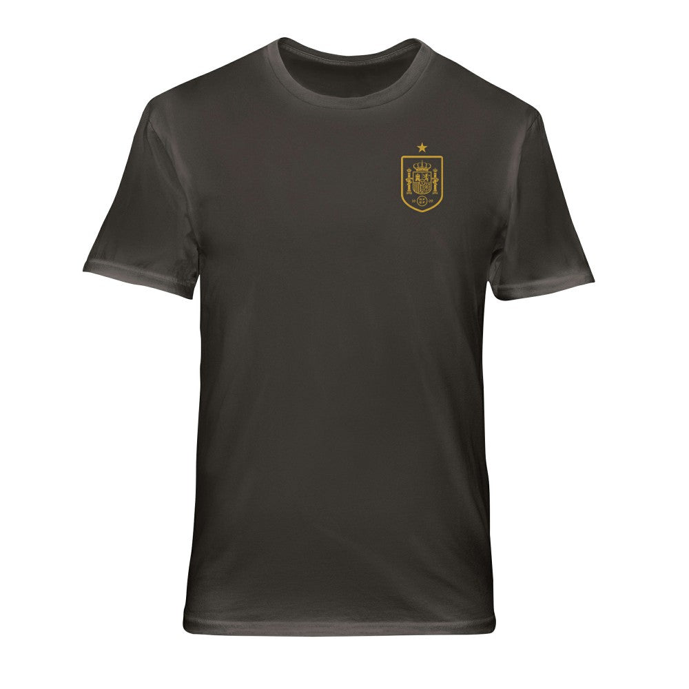 Spain National Team 1863FC Wordmark Cotton T-Shirt Gray - FIFA World CUP