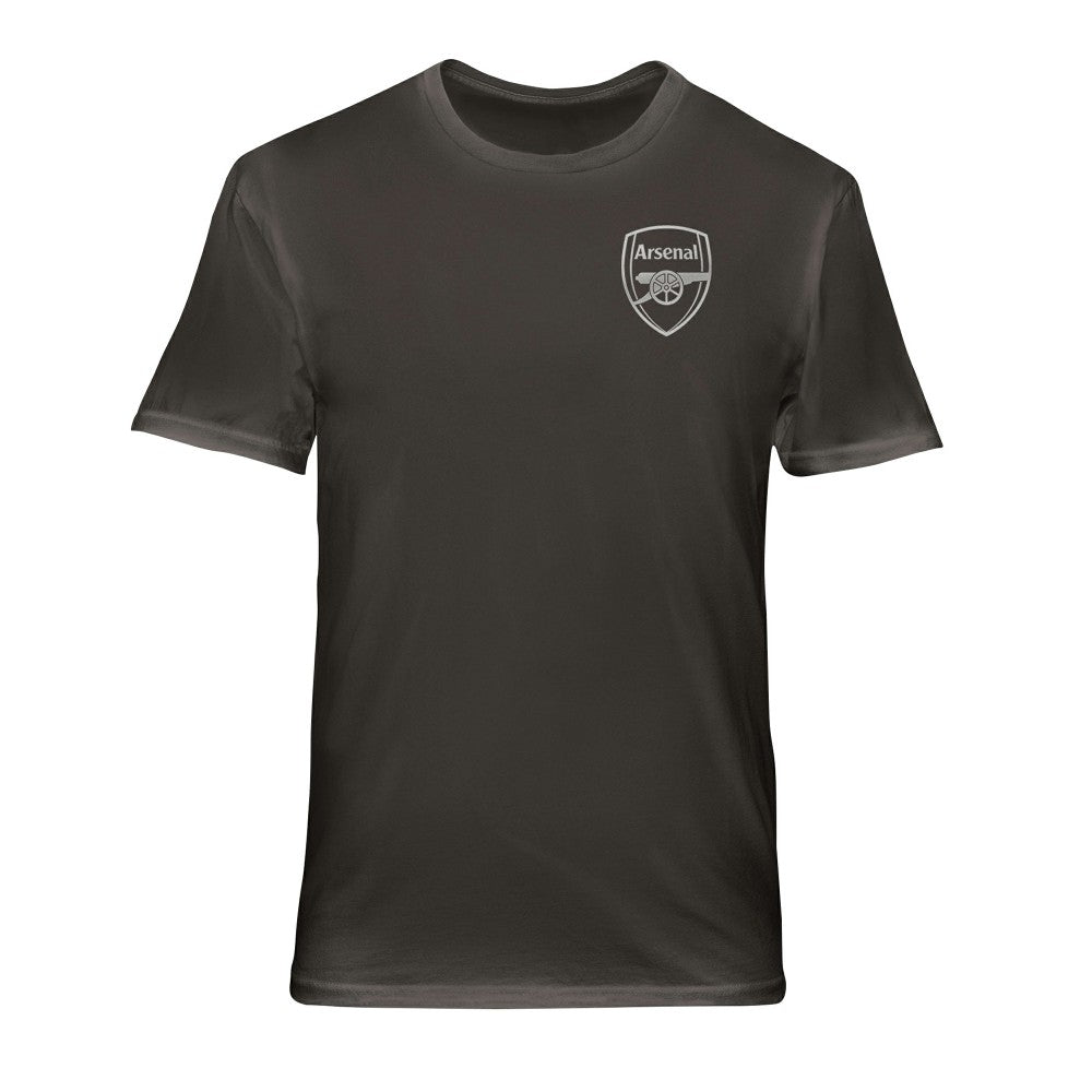 Arsenal 1863FC Wordmark Cotton T-Shirt Gray - FIFA World CUP