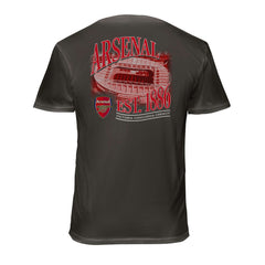 Arsenal 1863FC Wordmark Cotton T-Shirt Gray - FIFA World CUP