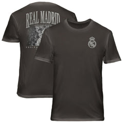 Real Madrid 1863FC Wordmark Cotton T-Shirt Gray - FIFA World CUP