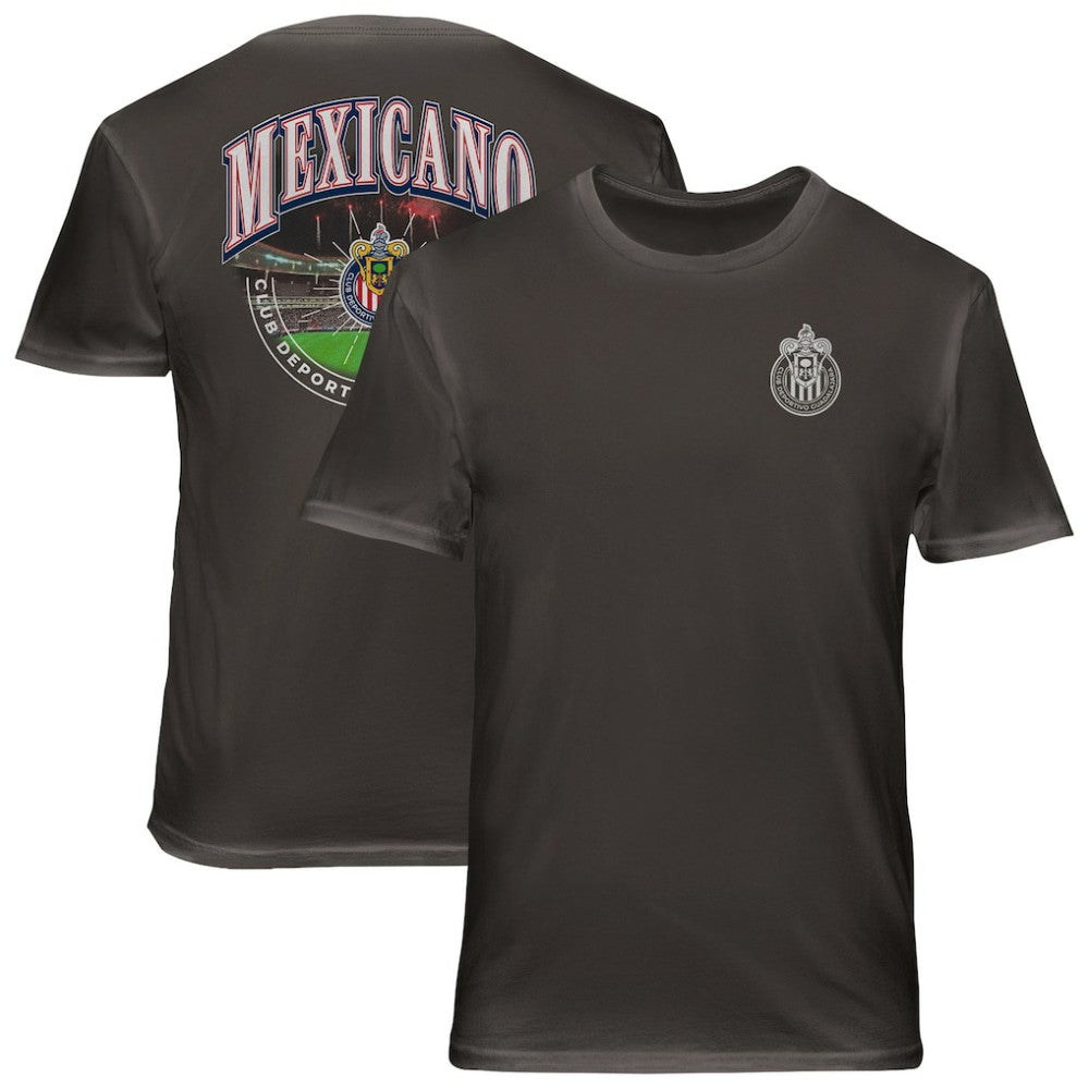 Chivas 1863FC Wordmark Cotton T-Shirt Gray - FIFA World CUP