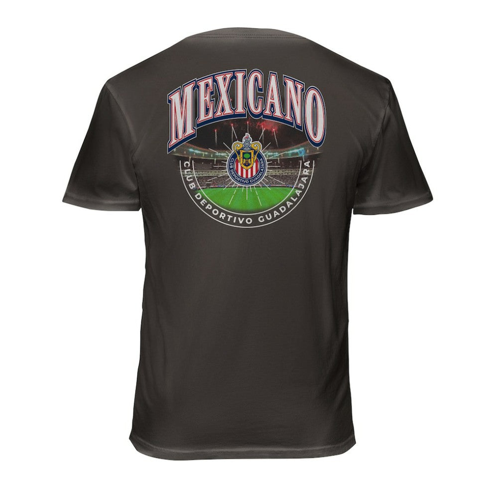 Chivas 1863FC Wordmark Cotton T-Shirt Gray - FIFA World CUP