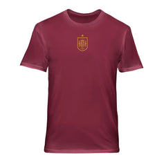 Spain National Team 1863FC Back Wordmark Soft Wash T-Shirt Red - FIFA World CUP