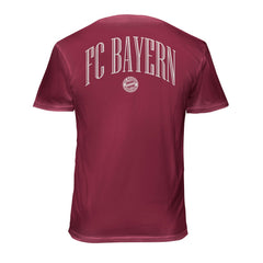Bayern Munich 1863FC Back Wordmark Soft Wash T-Shirt Red - FIFA World CUP