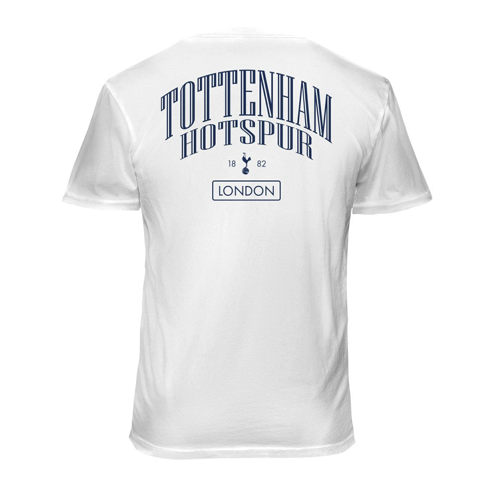 Tottenham Hotspur 1863FC Back Wordmark Soft Wash T-Shirt White - FIFA World CUP
