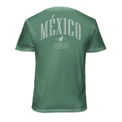 Mexico National Team 1863FC Back Wordmark Soft Wash T-Shirt Green - FIFA World CUP