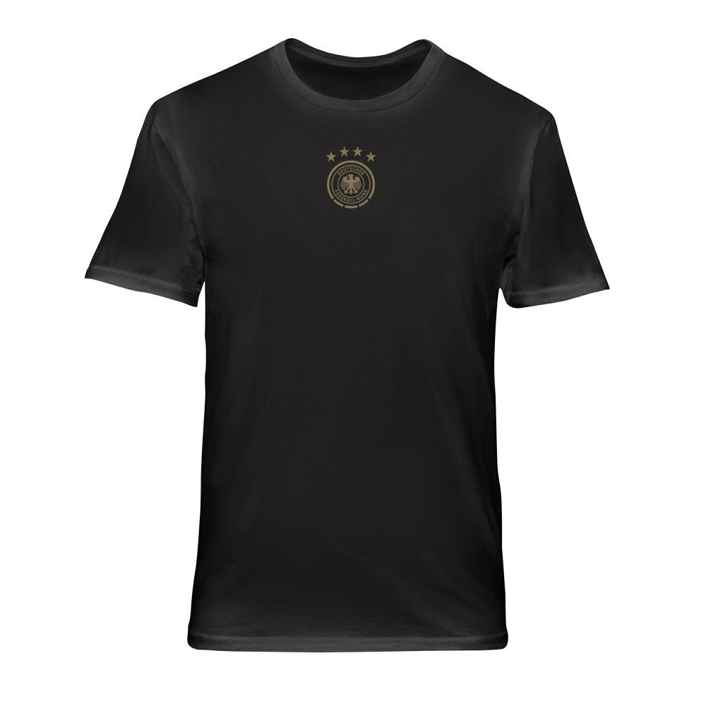 Germany National Team 1863FC Back Wordmark Soft Wash T-Shirt Black - FIFA World CUP