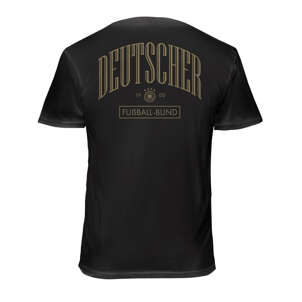 Germany National Team 1863FC Back Wordmark Soft Wash T-Shirt Black - FIFA World CUP