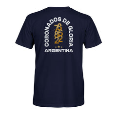 Argentina National Team 1863FC True To Glory Heavyweight T-Shirt Navy - FIFA World CUP