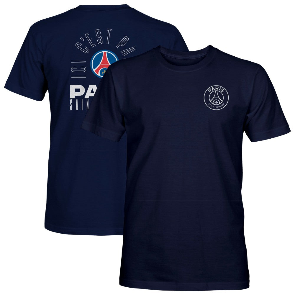 Paris Saint-Germain 1863FC True To Glory Heavyweight T-Shirt Navy - FIFA World CUP