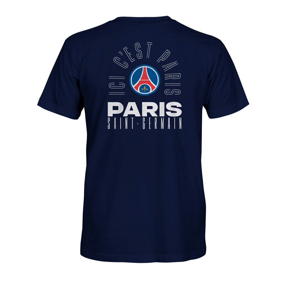 Paris Saint-Germain 1863FC True To Glory Heavyweight T-Shirt Navy - FIFA World CUP