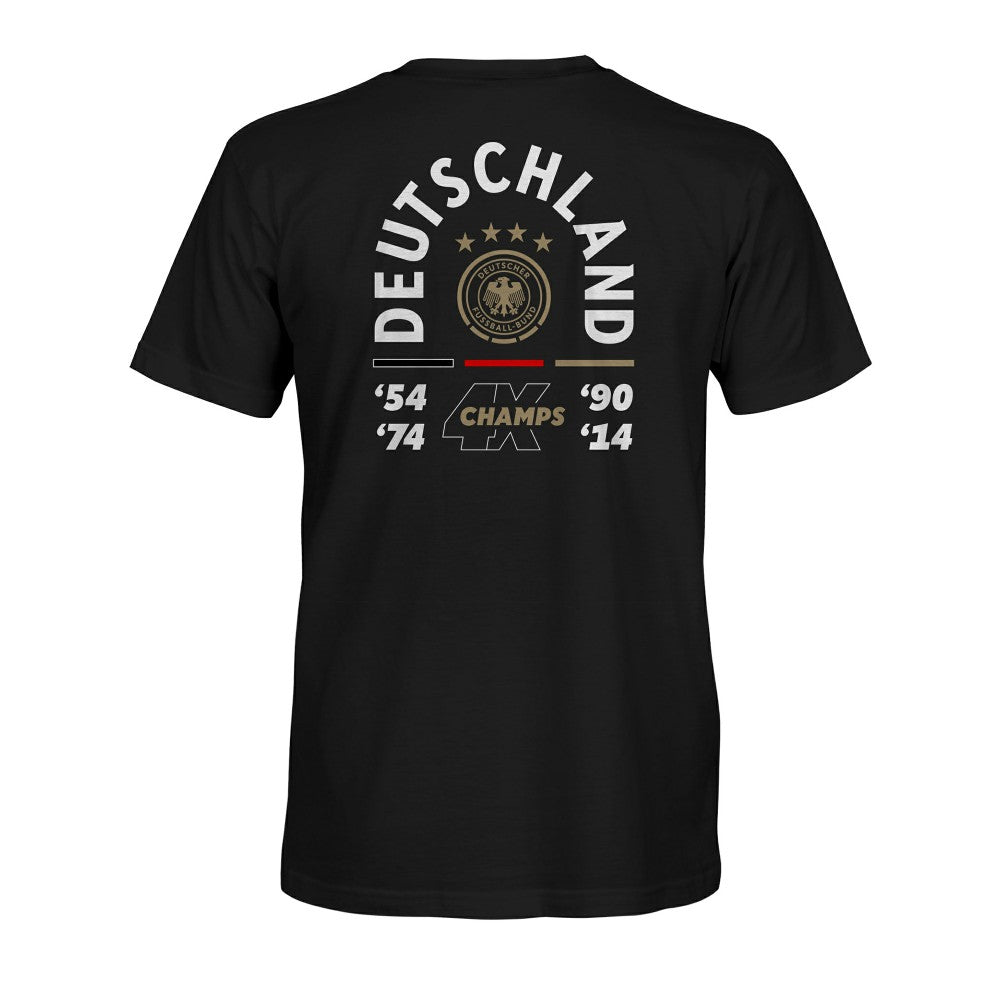 Germany National Team 1863FC True To Glory Heavyweight T-Shirt Black - FIFA World CUP