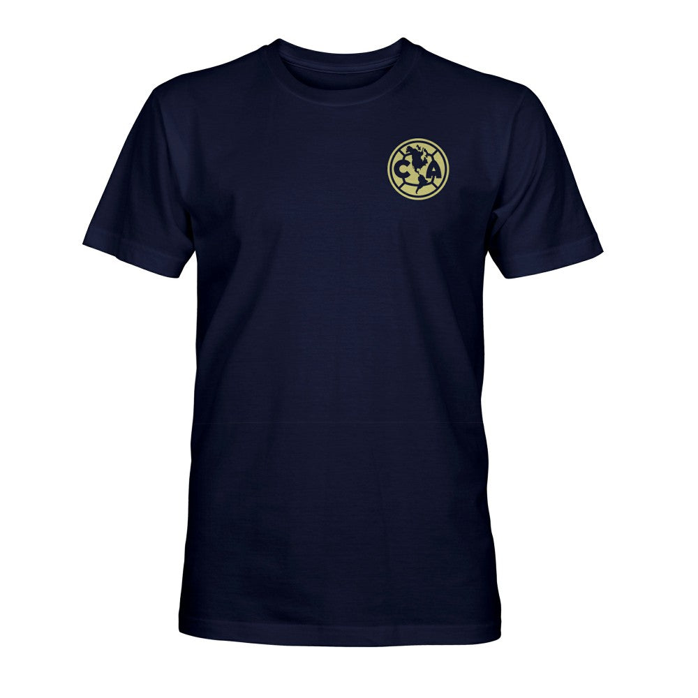 Club America 1863FC True To Glory Heavyweight T-Shirt Navy - FIFA World CUP