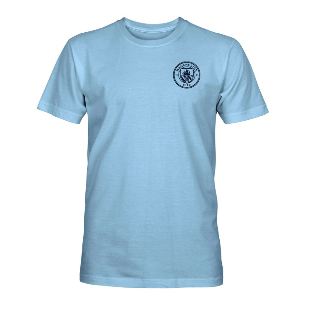 Manchester City 1863FC True To Glory Heavyweight T-Shirt Light Blue - FIFA World CUP