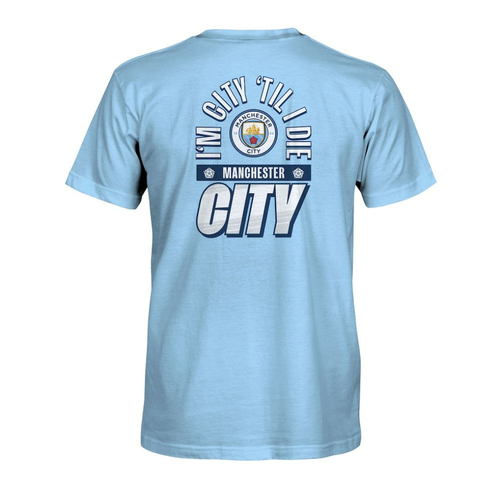 Manchester City 1863FC True To Glory Heavyweight T-Shirt Light Blue - FIFA World CUP