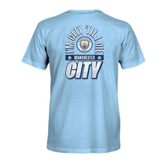 Manchester City 1863FC True To Glory Heavyweight T-Shirt Light Blue - FIFA World CUP
