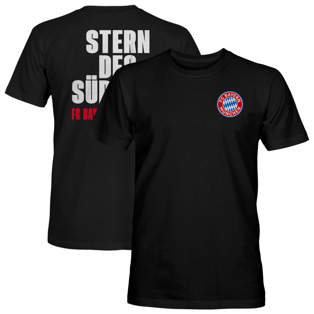 Bayern Munich 1863FC True To Glory Heavyweight T-Shirt Black - FIFA World CUP