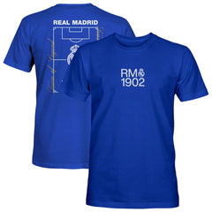Real Madrid 1863FC True To Glory Heavyweight T-Shirt Blue - FIFA World CUP