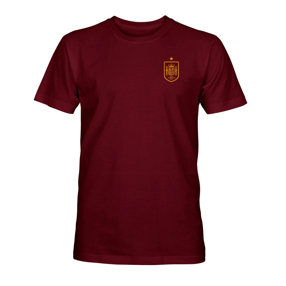 Spain National Team 1863FC True To Glory Heavyweight T-Shirt Maroon - FIFA World CUP
