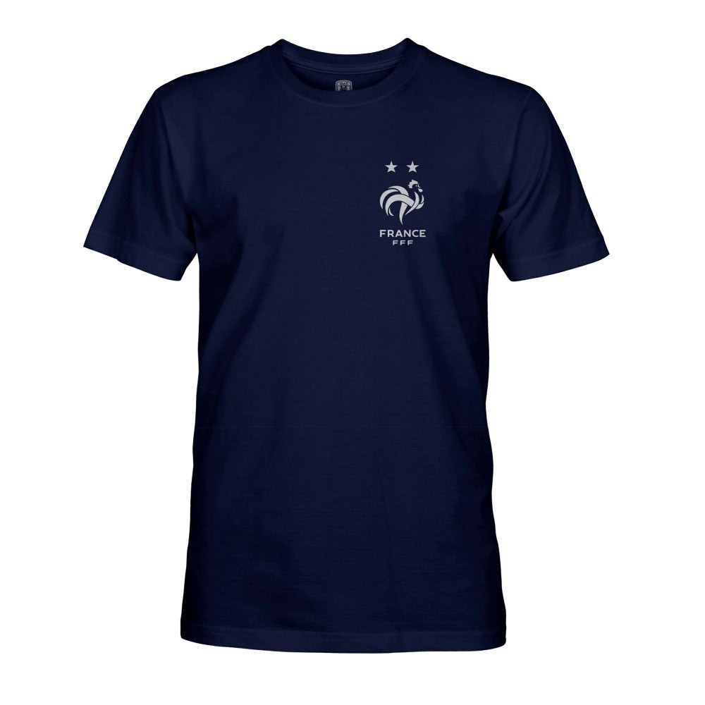 France National Team 1863FC True To Glory Heavyweight T-Shirt Navy - FIFA World CUP